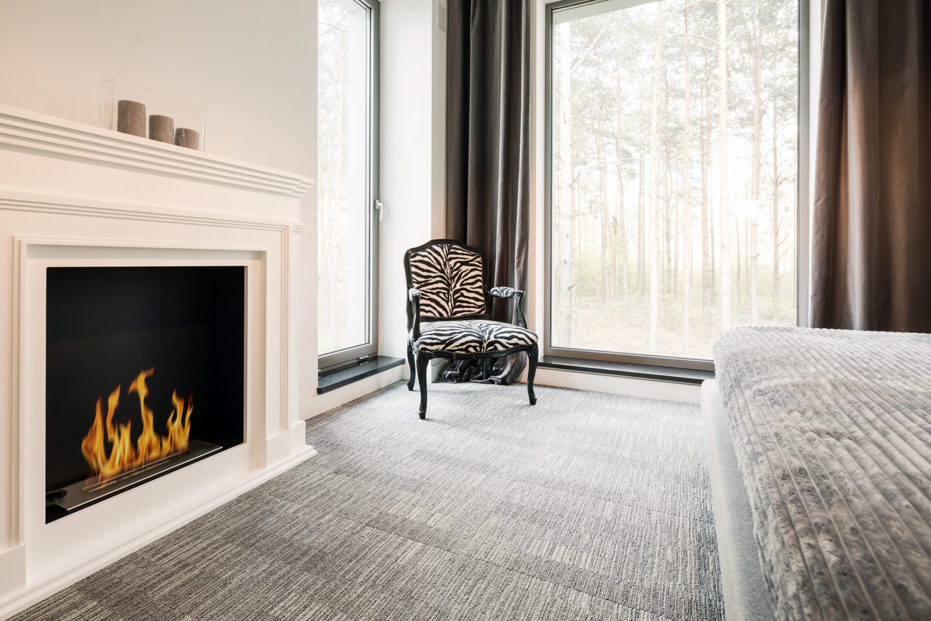 A Domestic Carpet Flooring installation carried out by Master Floors in Maidstone, Kent