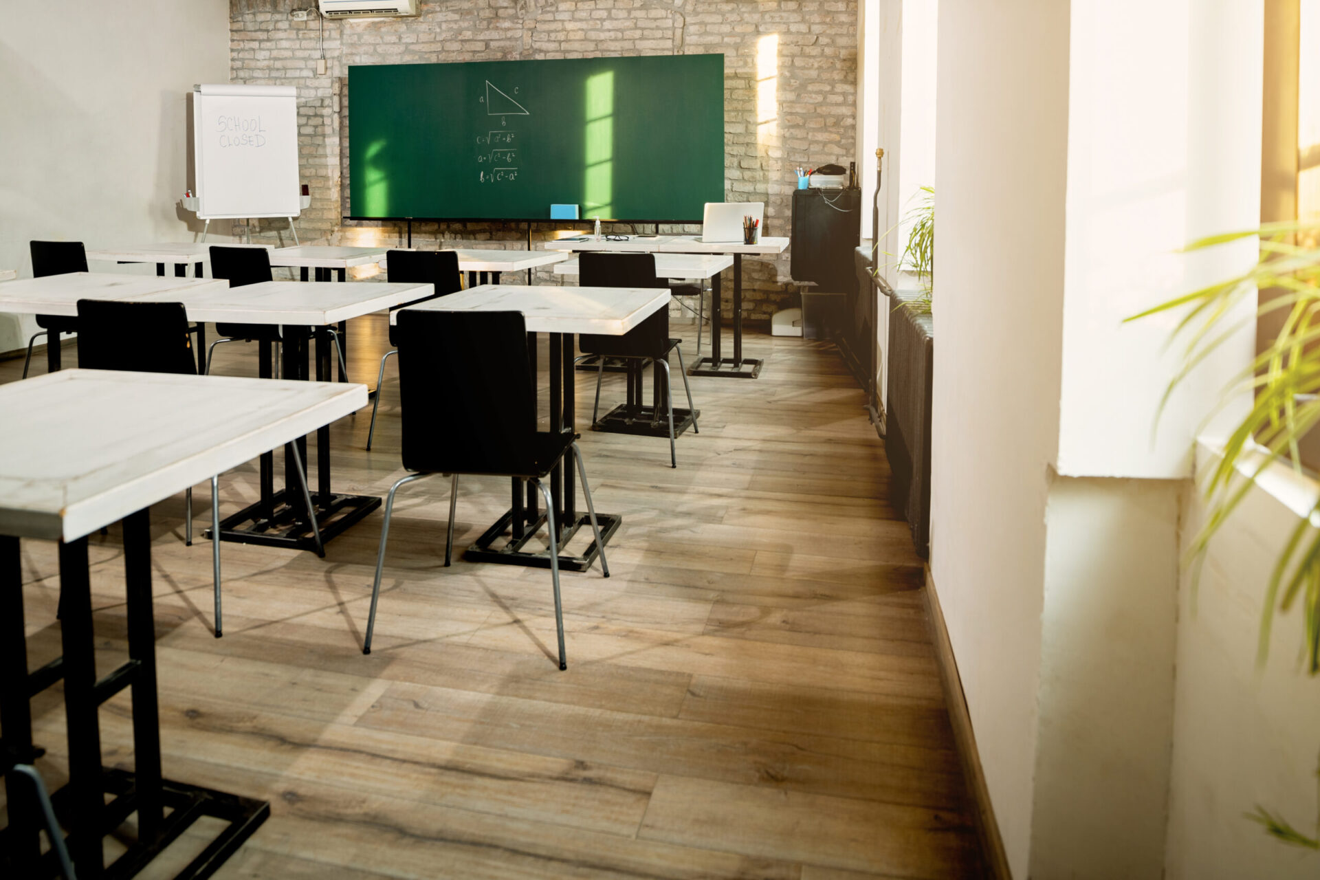 Smooth commercial flooring for a school in Maidstone, Kent by Master Floors