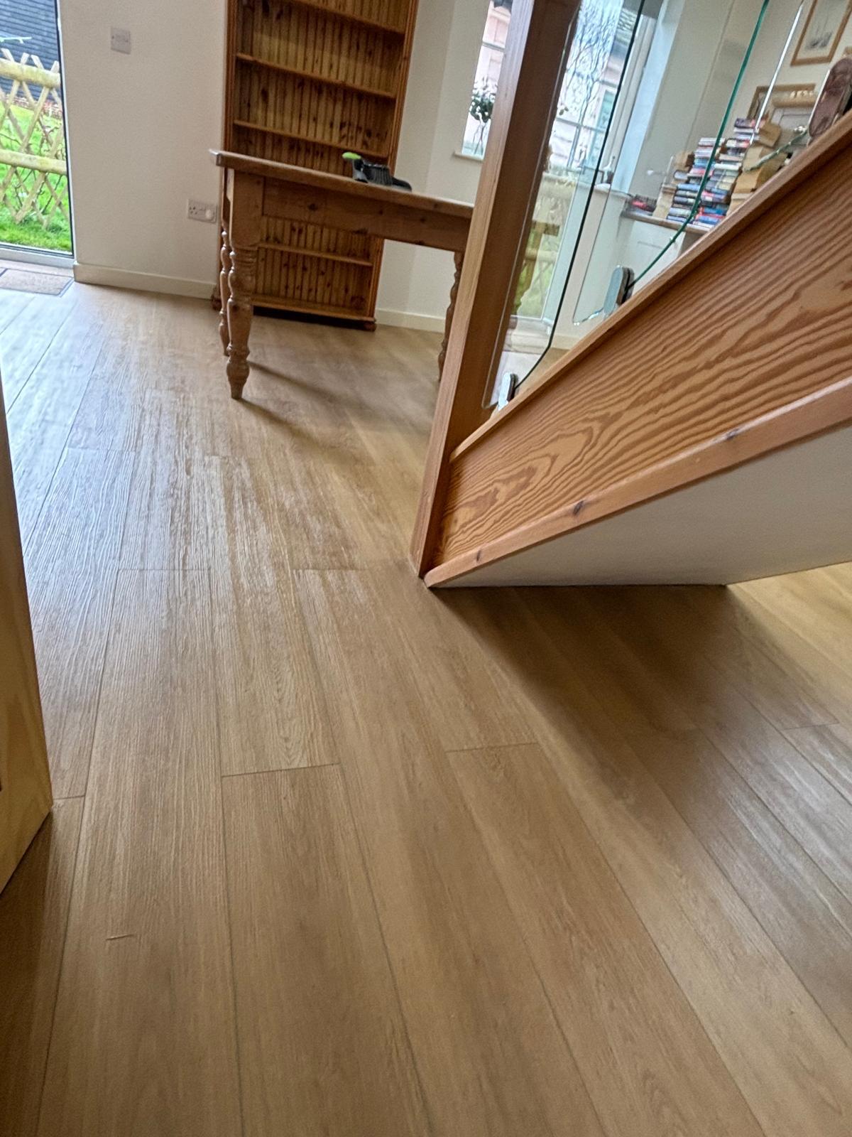 Estilo Rigidcore LVT Flooring Installed in Lounge & Bedroom - Faversham, Kent